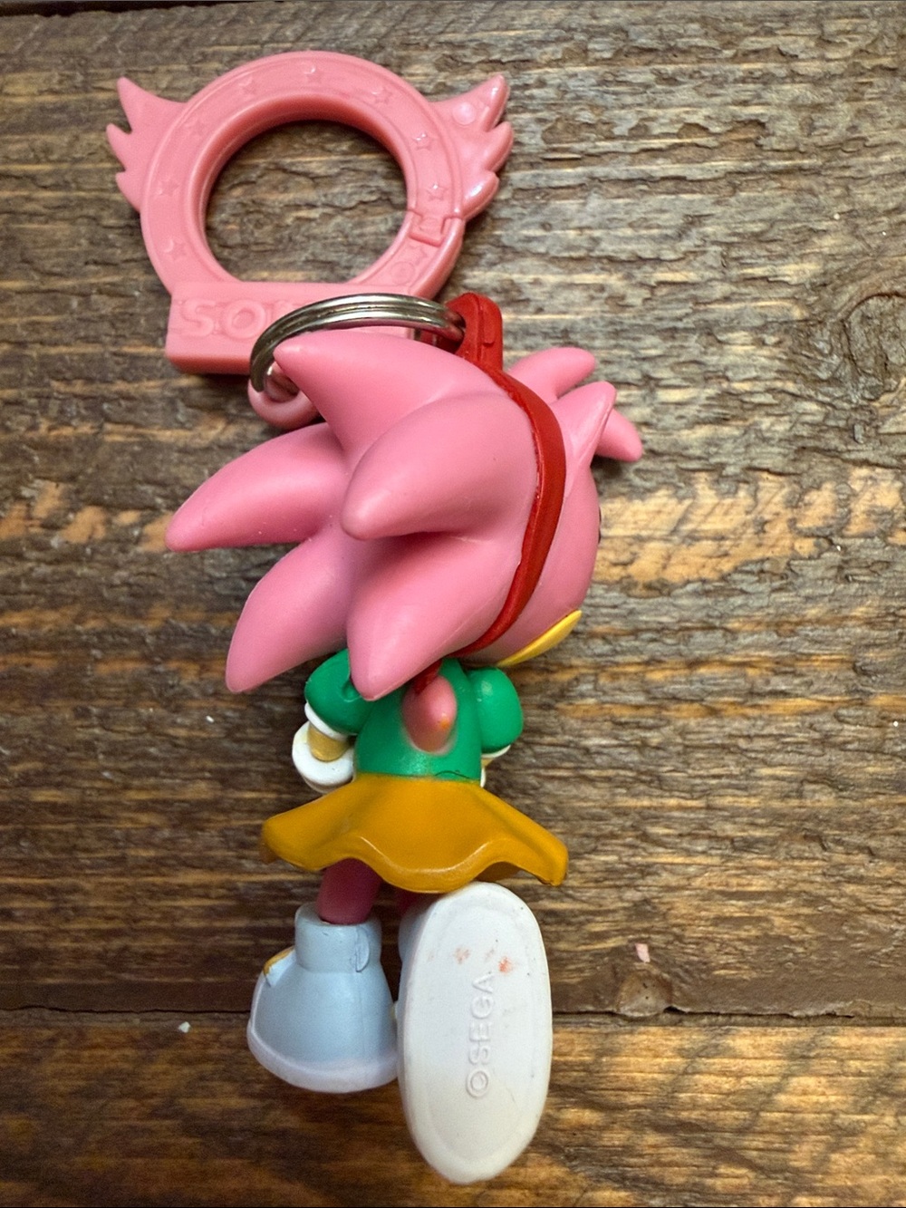 Sonic the Hedgehog Classic Amy Rose Backpack Hanger Keychain Just Toys - Picture 3 of 6